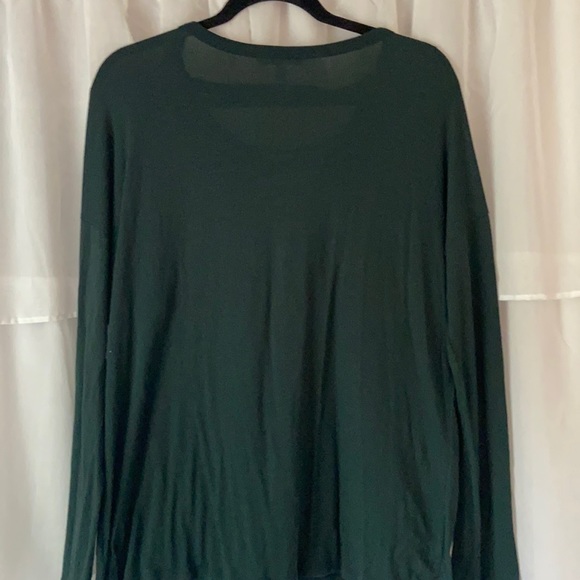 Express Long Sleeve Criss Cross Shirt - Picture 4 of 5